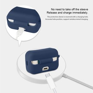 Funda Protectora de Silicona para Auriculares Realme Buds <span class=keywords><strong>T500</strong></span> <span class=keywords><strong>Pro</strong></span>, Carcasa para Auriculares Inalámbricos TWS, Funda para Airpods <span class=keywords><strong>Pro</strong></span> - Product Image 5