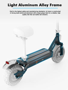 Trottinette électrique avec batterie supplémentaire et siège - Product Image 5