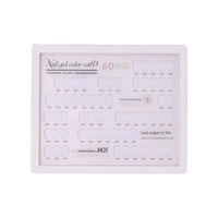 Livre d'échantillons de vernis à ongles liquides carrés OEM personnalisé, anti-poussière, avec couverture transparente en acrylique, présentoir de couleurs d'ongles, échantillons de capsules d'ongles, directement de l'usine