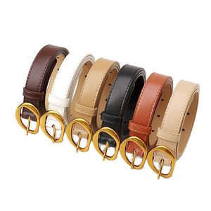 Nouvelles ceintures maigres pour femmes classiques occidentales <span class=keywords><strong>ceinture</strong></span> en <span class=keywords><strong>cuir</strong></span> PU élégante vintage avec boucle ardillon en alliage pour pantalon de robe en jean - Product Image 6