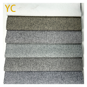 B2B liquidation vente 100% ombrage occultant enduit rideau tissu lin tissu pour chambre - Product Image 2