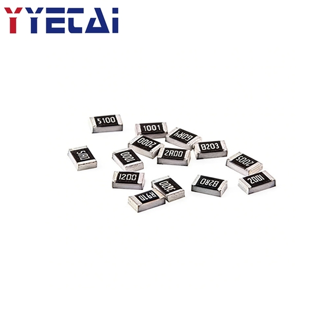 100Pcs 1% 0805 0R SMD Chip Fixed resistor 0.1 0.12 0.15 0.2 0.22 0.33 0.3 10 15 22 33 47 120 150 ohm 1K 3.3 4.7 100 2.2 5.1M
