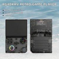 Console de jeu portable RG40XXV écran OCA IPS 4.0 "640*480, console de jeu vidéo portable rechargeable
