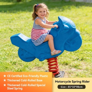 Soporte de Resorte Grande para Motocicleta (85*50*98cm) con Resorte Reforzado y Base de Acero/Plástico Antioxidante, Capacidad de 60KG para 1 Pasajero - Product Image 2