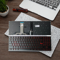 Clavier d'ordinateur portable Y520-15IKB avec clavier rétro-éclairé LED pour les jeux en portugais coréen hébreu russe fabricants de clavier de mise en page