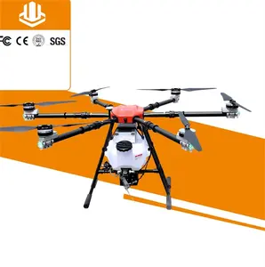Drone pembersih efisien, Drone pertanian UAV Combo, penyemprotan pestisida membersihkan baterai, peralatan binatu komersial
