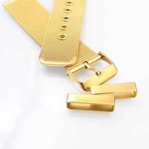0.4 filo 10 12 14 16 18 20 22 24 MM Shinning 304 acciaio inossidabile cinturino Milanese anello su misura maglia metallica per orologi - Product Image 2