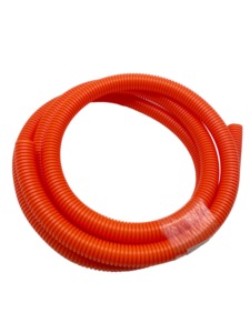 PA Orange Corrugated Power <b>Cable</b> Protection Pipe Flexibility Plastic Corrugated Tube for Wire insulation protection - Product Image 1