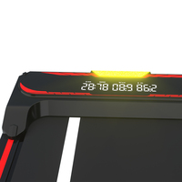 Nouveau tapis de course électrique à économie d'énergie, moteur silencieux, machine de tapis de course pour la maison, multifonctionnel, tapis de marche LED, tapis de course