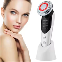 Masseur facial, outil de soin de la peau, électrique, USB, haute fréquence, galvanique, micro-courant, appareil de lifting du visage, léger, portable