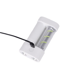 โคมไฟตกแต่ง LED สีขาวพร้อมไส้หลอดแบบยืดหยุ่น แบตเตอรี่ 18650 สำหรับใช้ในเต็นท์แคมป์ปิ้ง ให้แสงสว่างโดยรอบ - Product Image 1