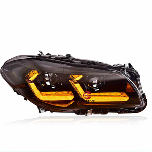 Faro para <span class=keywords><strong>BMW</strong></span> 5 '2010 2011 2012 2013 2014 <span class=keywords><strong>2015</strong></span> 2016 F10 F18 <span class=keywords><strong>520</strong></span> 523 528 530 535Li Todas las luces delanteras LED Señal de giro móvil - Product Image 3