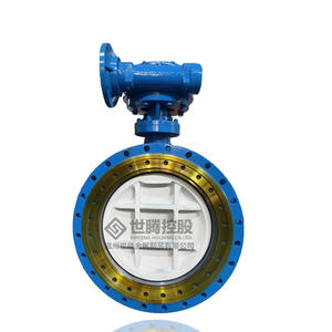 Válvula de Bola Rotativa de Doble Vía con Sello Hermético Shiteng GWXD3204Y-10P DN300, Material de Acero Fundido - Product Image 2