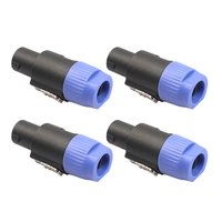 Nouveau connecteur de câble de verrouillage torsadé à 4 pôles pour Neutrik Speakon NL4FC