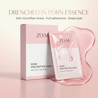 Masque PDRN après traitement, ADN de saumon, peptide rose, masque en feuille apaisant et réparateur de la barrière cutanée, soin après micro-aiguilletage au laser