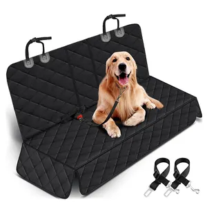 Waterproof Folding Pet Car Travel Mats Dog Back Seat Cover Oxford Cloth Pet Dog Car Seat Cover For Dog Back Seat