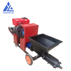 Machine à projeter le mortier automatique 220V/380V pour la construction murale, pulvérisateur de ciment haute pression - Product Image 6