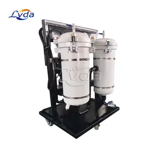 Popular selling double stage portable hydraulic oil purification machine