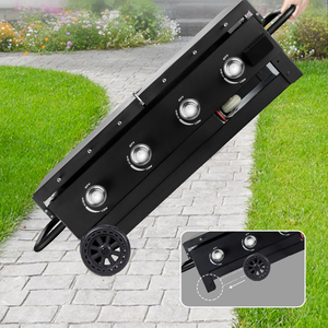 <span class=keywords><strong>Barbecue</strong></span> Propane Gas Grill Station de cuisson Grille de cuisson à <span class=keywords><strong>gaz</strong></span> extérieure pour la cuisine de voyage de fête - Product Image 3