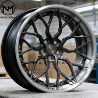 Jantes en alliage Maxtera Forged Custom S17-01 3 pièces pour voitures particulières Porsche 911 BMW M3 M4 X5 Camaro Corvette Mustang