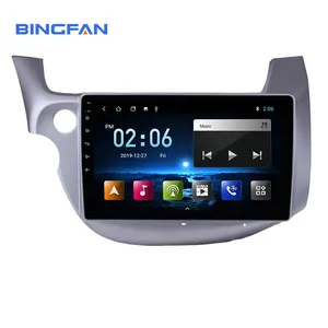 Android 9 2GB FM radio 10 inch for Honda Fit Jazz 2007 2008 2009 2010 2011 2012 2013 with GPS WIFI Mirror link