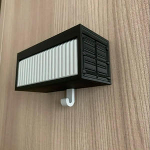 Nuevo Llavero de Coche con Diseño de Arte Moderno Impreso en 3D, Gancho de Pared para Llaves de Coche, Diseño de Garaje, Material PLA Intercambiable - Product Image 5