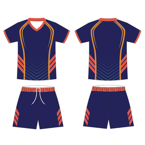 Maillot de football personnalisé de haute qualité avec nom et numéro imprimés, uniforme d'équipe de football à séchage rapide pour adultes, service OEM - Product Image 2