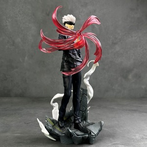 Figurine d'action JJK Gojo <span class=keywords><strong>Satoru</strong></span>, personnage d'anime, figurine en PVC, collection de figurines de <span class=keywords><strong>manga</strong></span>, modèle de personnage, décoration de bureau, cadeau pour les fans d'anime - Product Image 3