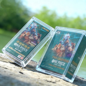 Venta al por mayor de fábrica: Vitrina de exhibición independiente moderna y personalizada de acrílico cristalino con protección UV para caja de One Piece japonesa - Product Image 1