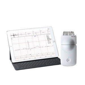 2024 phiên bản mới thông minh ECG thiết bị kết nối bluetooth cho IOS điện thoại di động đầy màu sắc Ghi - Product Image 2