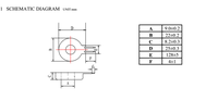 Zentar Mini PCB Transformateur de détection de courant PCT236 20A/10mA Usine personnalisée