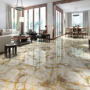 High quality hotel hall flooring marble tiles porcelain floor manufacturers