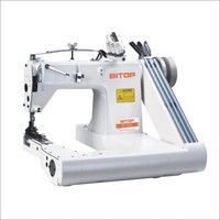 Machine à coudre à deux et trois aiguilles avec extracteur pour chemises et jeans