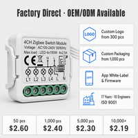 Module de relais intelligent Wi-Fi ABUK CE RoHS pour la maison connectée, interrupteur tactile Tuya, variateur de lumière bidirectionnel, tridirectionnel, quadridirectionnel