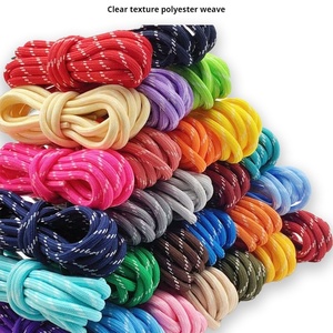 Lacets Ronds en Polyester 5mm Olian Fashion Série Miu à Motif Spirale Pointillée, Lacets pour Chaussures Bateau, Bottes Martin et Chaussures de Sport - Product Image 6