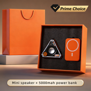 Hot Selling Promotional Gift Set Custom Logo 5000mah Power Bank / Mini Speaker Employee Appreciation Gifts