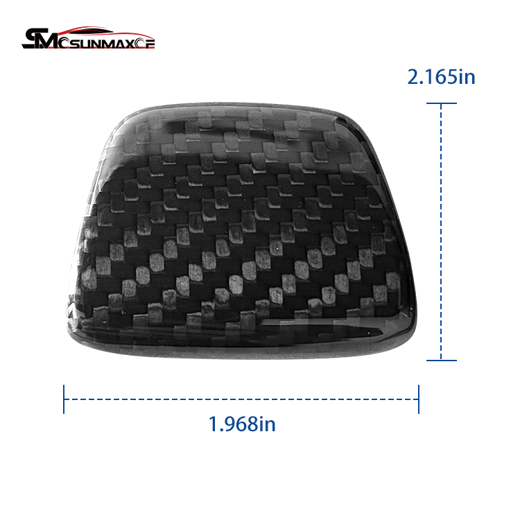 Fibra di carbonio a secco lucida