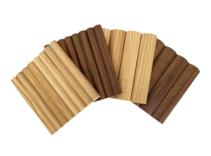 Pannello <span class=keywords><strong>in</strong></span> <span class=keywords><strong>Legno</strong></span> Scanalato Flessibile Naturale da 3 Metri, Impiallacciatura Tecnica <span class=keywords><strong>in</strong></span> Noce per Rivestimento Pareti e Banconi - Product Image 4