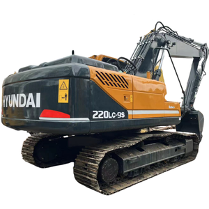 Excavatrice sur chenilles Hyundai 220LC-9S d'occasion de haute qualité avec de bonnes performances Corée d'origine bon marché en stock - Product Image 1