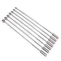 Jouets sexuels urétraux en acier inoxydable Stimulation perlée Dilatateur urétral Tige de masturbation Mâle Perlé Sons urétraux Plug pour hommes