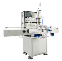 Machine de remplissage entièrement automatique pour 4 bouteilles, appareil de remplissage pour parfums, huile essentielle, liquide, modèle MAKWELL