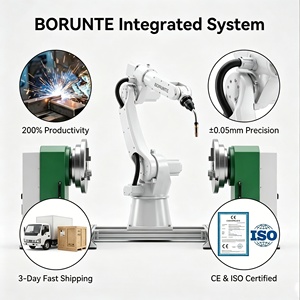 Robot de soudage industriel haute précision à 6 axes avec positionneur double station pour cellule de soudage robotisée de pièces automobiles - Product Image 3