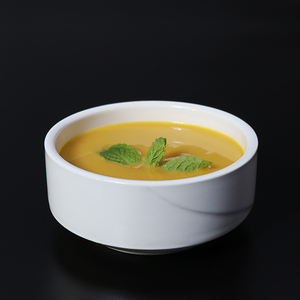 Vaisselle d'hôtel en gros, 5 étoiles, bol droit en porcelaine blanche, bol à soupe de 5,5 pouces pour restaurant, autres fournitures hôtelières et de restauration - Product Image 2