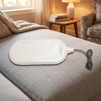 Coussin de chaise ovale 7 x 15 pouces pour personnes âgées et patients - Nouveau motif
