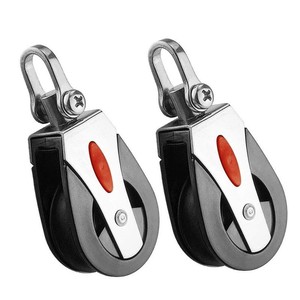 Polea de Acero Inoxidable con Cuerda de Nylon y Plástico ABS para Reparación y Reemplazo de Herrajes Marinos para Barcos - Product Image 4