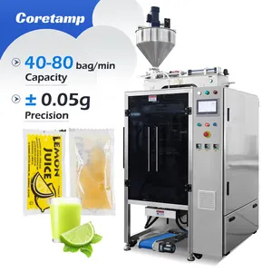 Coretamp đa Lane đóng gói chất lỏng Máy Fill Seal cho mật ong máy đóng gói Ketchup máy đóng gói