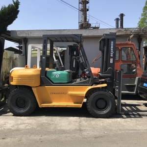 รถยกขนาดเล็ก Komatsu FD70 มือสองขายดี 2.5-7 ตัน สภาพดี ปั๊ม มอเตอร์ เครื่องยนต์ อะไหล่หลัก รับประกัน 1 ปี ของแท้จากญี่ปุ่น 100% - Product Image 1