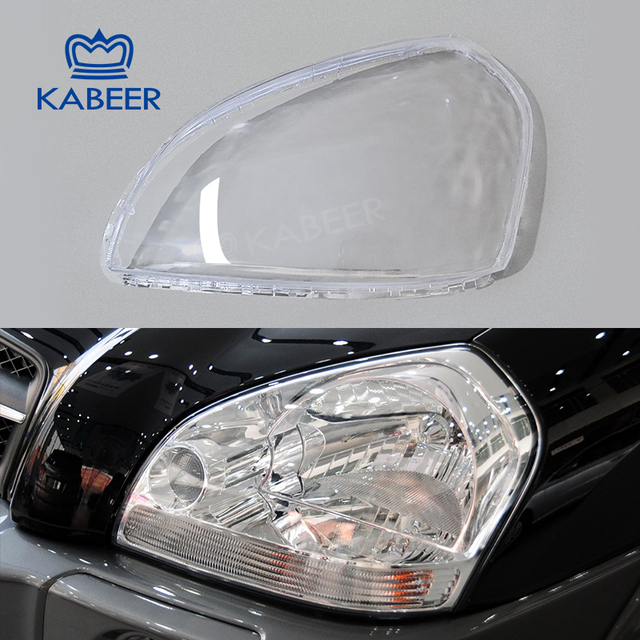 Guangzhou Led Headlights Customized Transparent Headlight clear Lens for H Yundai Tucson