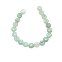 Perles en vrac en agate de cristal naturel, pierre semi-précieuse polie, forme cercle 5*10mm, trou 4mm, type abaque, pour bijoux DIY
