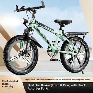 Nouveau vélo de montagne pour enfants de 18/<span class=keywords><strong>20</strong></span>/22/24 <span class=keywords><strong>pouces</strong></span>, pour garçons et filles, <span class=keywords><strong>avec</strong></span> vitesses, idéal pour les enfants d'âge moyen et plus âgés - Product Image 4